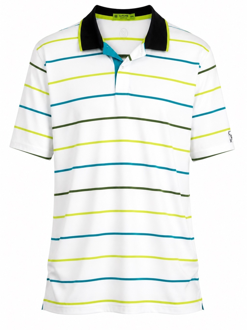G/FORE Men’s Striped Golf Polo XXL